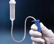 Step 3. Figure 32A-3. Start minimal flow of irrigation solution.